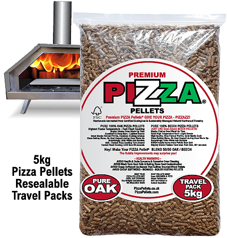 CookinPellets Premium 100% Oak Pizza Pellets 5kg